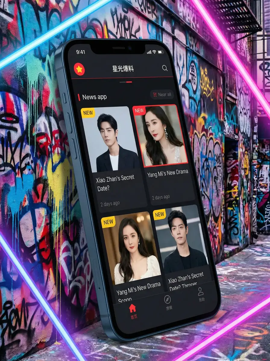 手机 电池 APP界面展示 - 掌上吃瓜神器